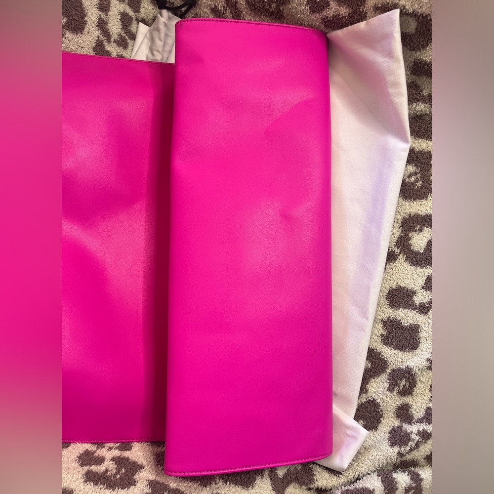 Telfar NEW NWT Azalea Shopping bag LARGE hot pink - Picture 11 of 13